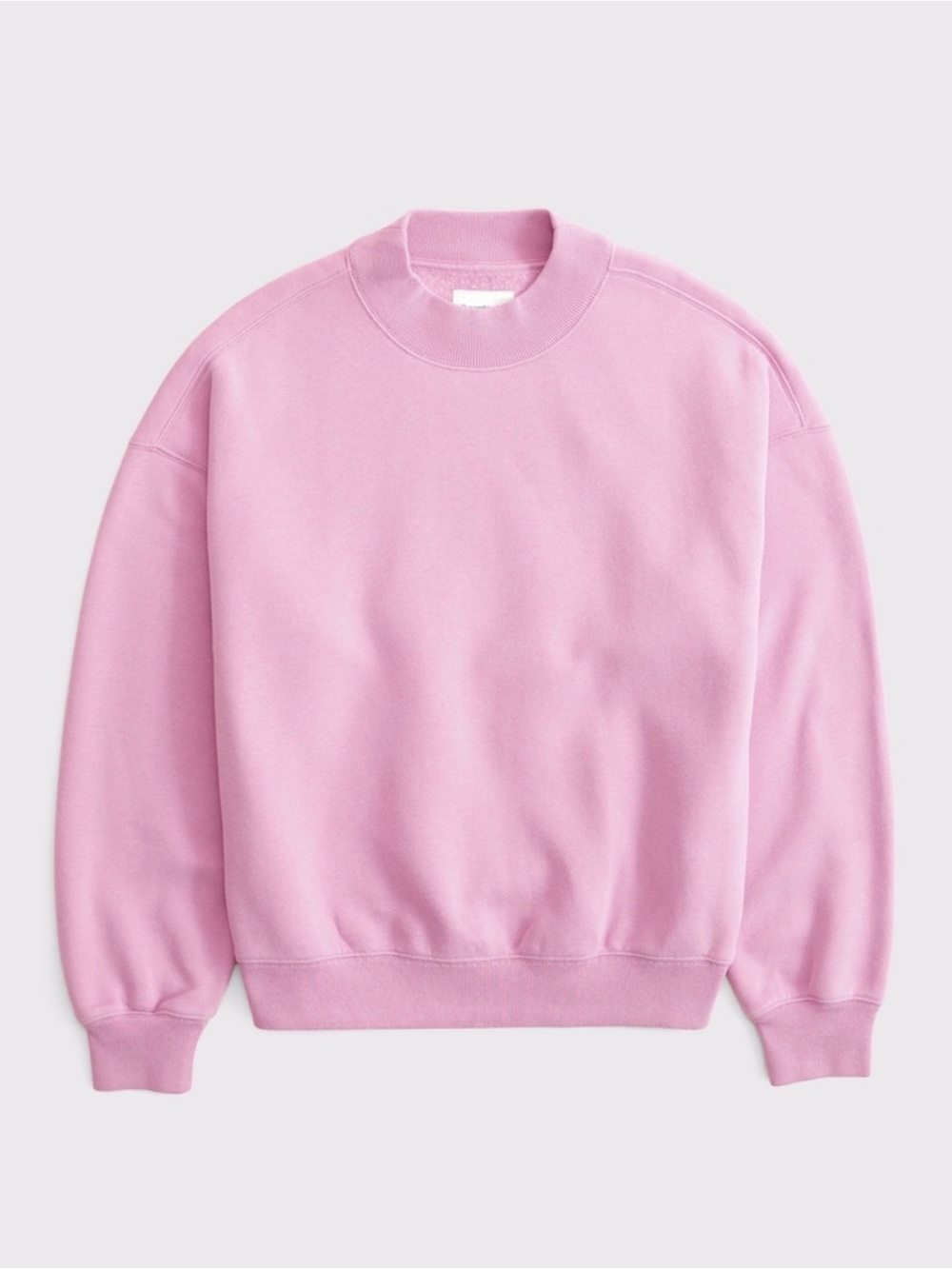 Abercrombie & Fitch Pale Mauve Crewneck Sweater